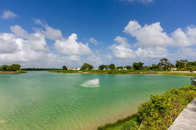 1 habitación, piscina, gimnasio y playa artificial