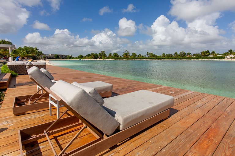 1BR, exclusivo, piscinas, gym y playa artificial