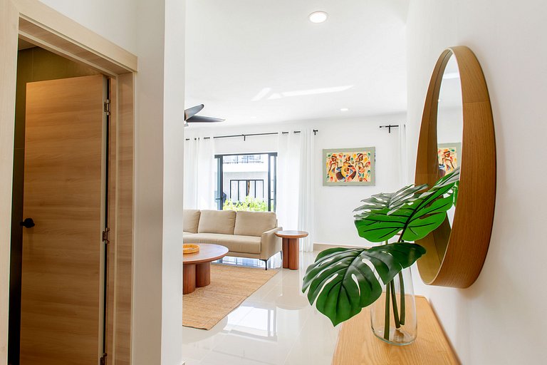 Villa de tres habitaciones con piscina privada