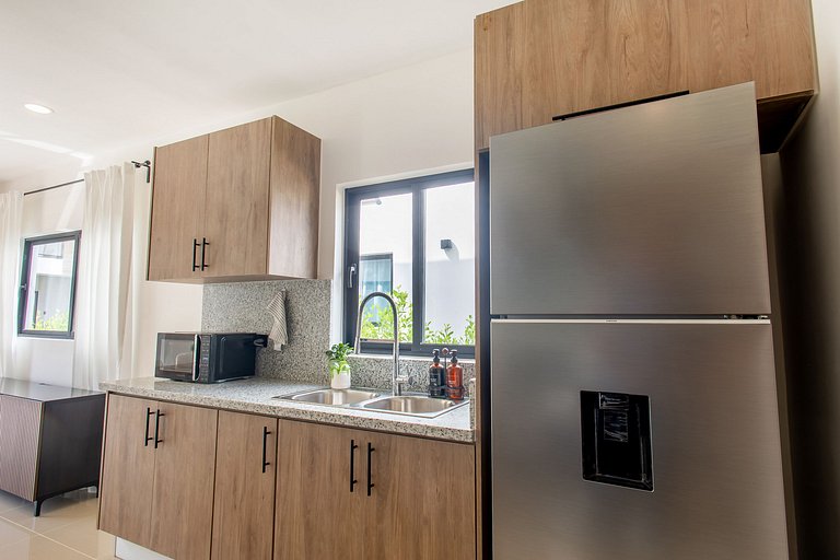 Villa de tres habitaciones con piscina privada