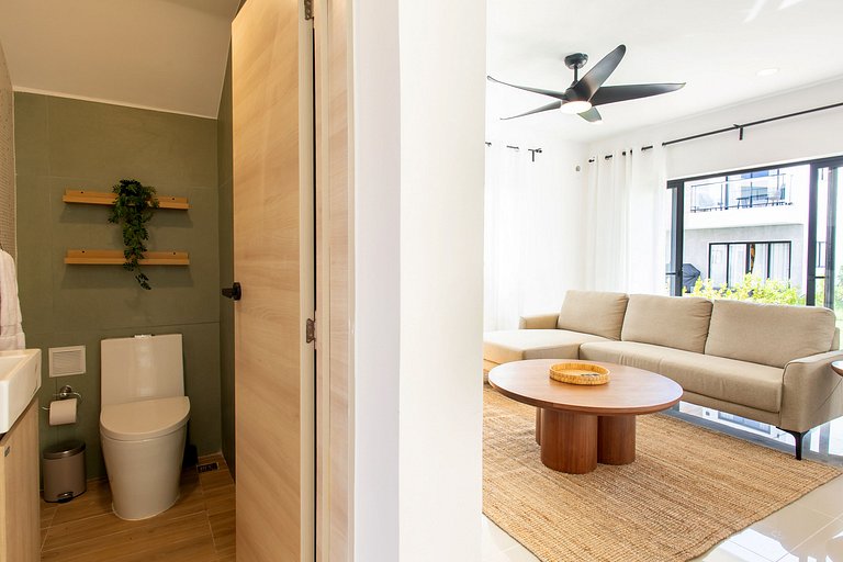 Villa de tres habitaciones con piscina privada