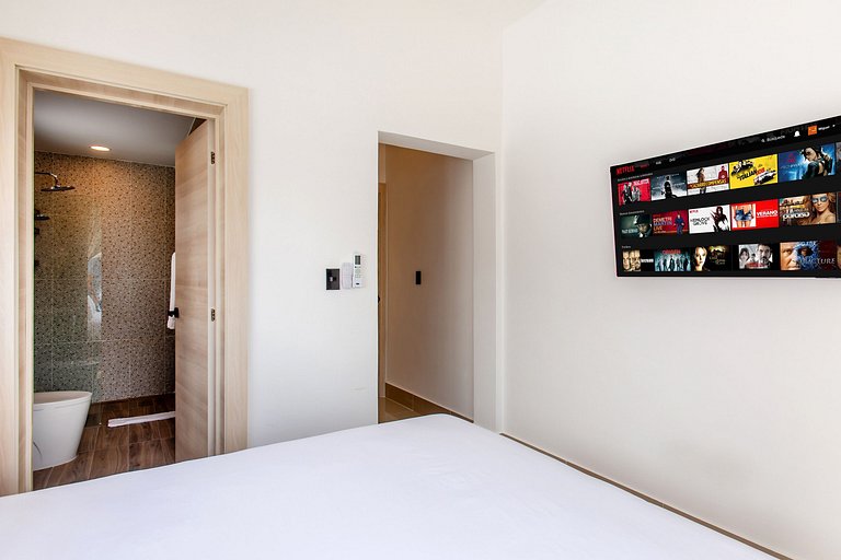 Villa de tres habitaciones con piscina privada