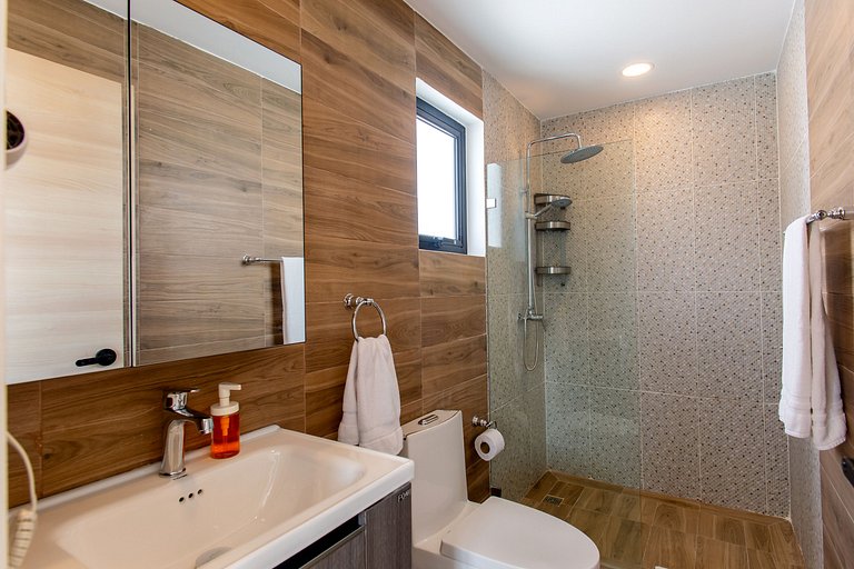 Villa de tres habitaciones con piscina privada