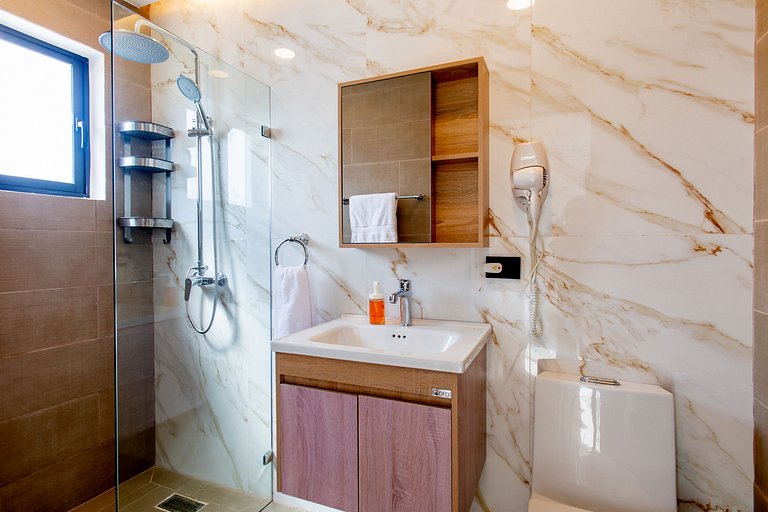 Villa de tres habitaciones con piscina privada