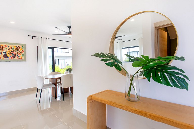 Villa de tres habitaciones con piscina privada