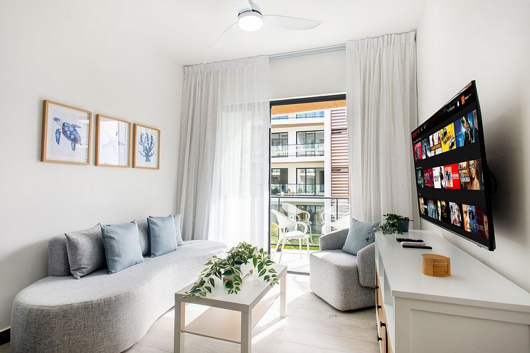 2 Habitaciones con vista a la piscina