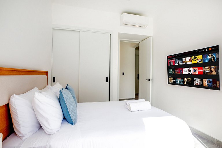 2 Habitaciones con vista a la piscina