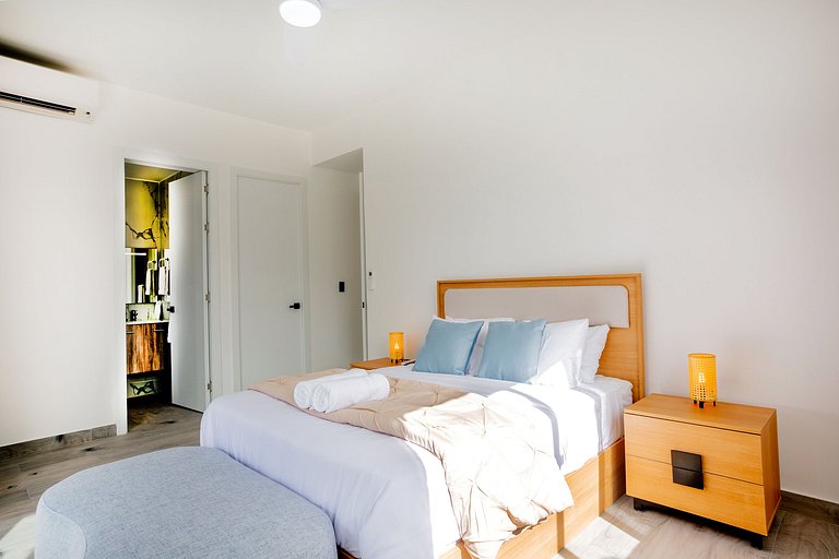 2 Habitaciones con vista a la piscina