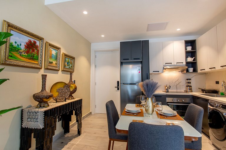 Apartamento 1 habitación piscina playa artificial