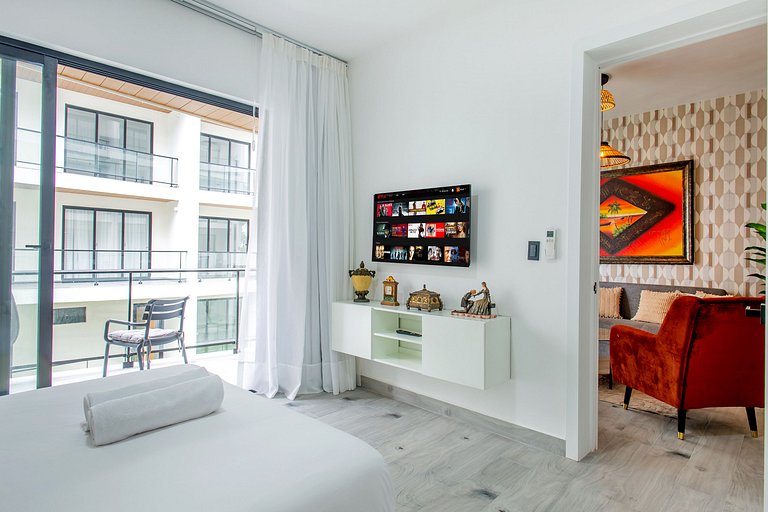 Apartamento 1 habitación piscina playa artificial