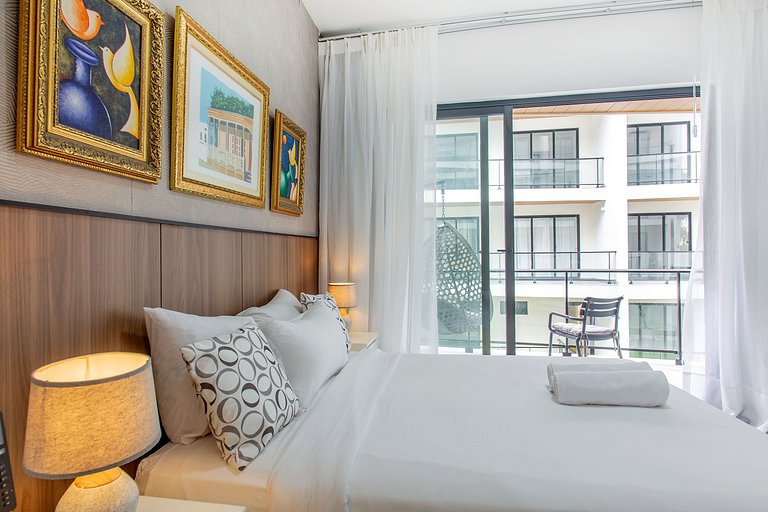 Apartamento 1 habitación piscina playa artificial