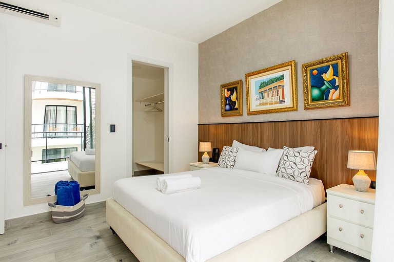 Apartamento 1 habitación piscina playa artificial