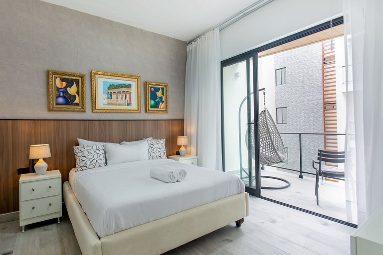 Apartamento 1 habitación piscina playa artificial