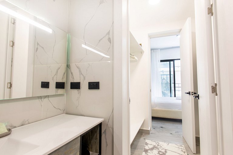 Apartamento 1 habitación piscina playa artificial