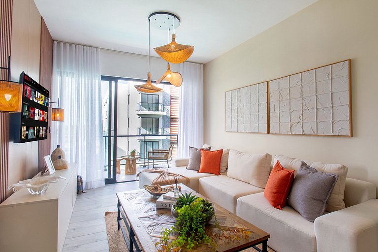 2 Habitaciones con vista a la piscina y gimnasio