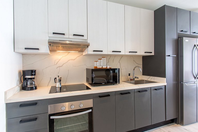 2 Habitaciones con vista a la piscina y gimnasio