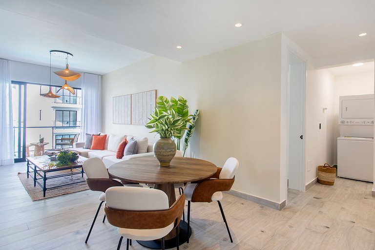 2 Habitaciones con vista a la piscina y gimnasio