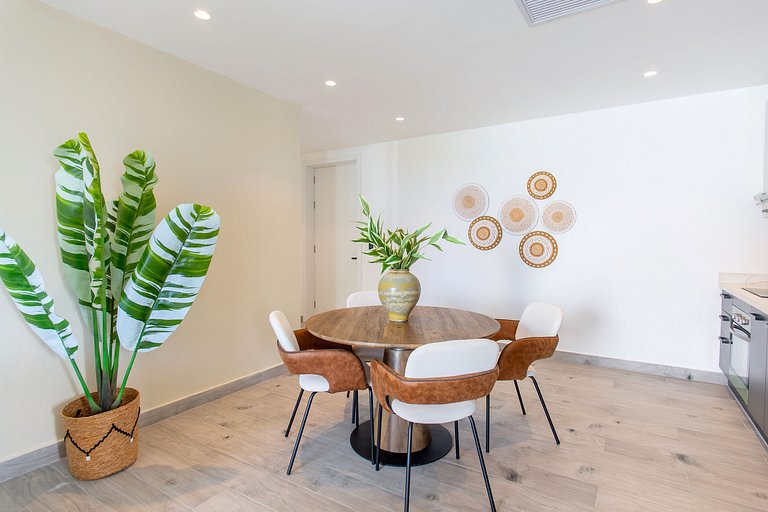 2 Habitaciones con vista a la piscina y gimnasio