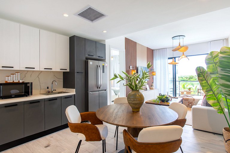 2 Habitaciones con vista a la piscina y gimnasio