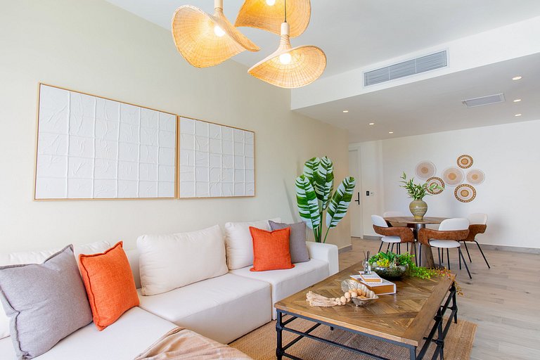 2 Habitaciones con vista a la piscina y gimnasio