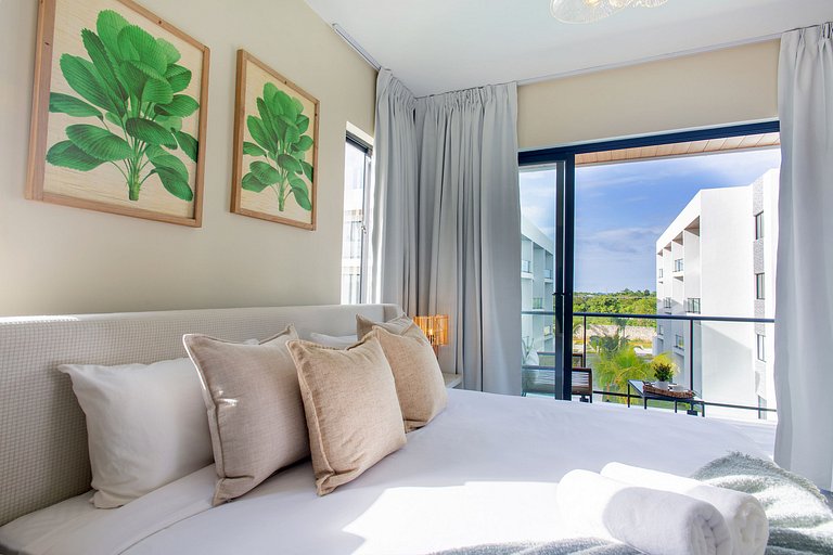 2 Habitaciones con vista a la piscina y gimnasio