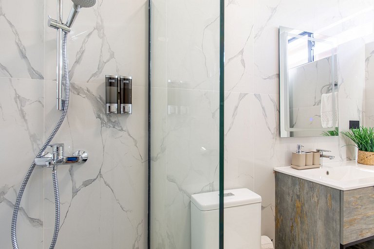 2 Habitaciones con vista a la piscina y gimnasio