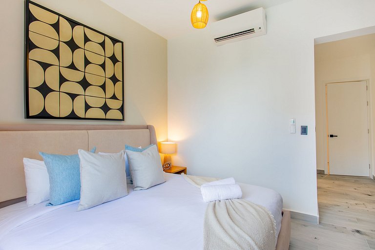 2 Habitaciones con vista a la piscina y gimnasio