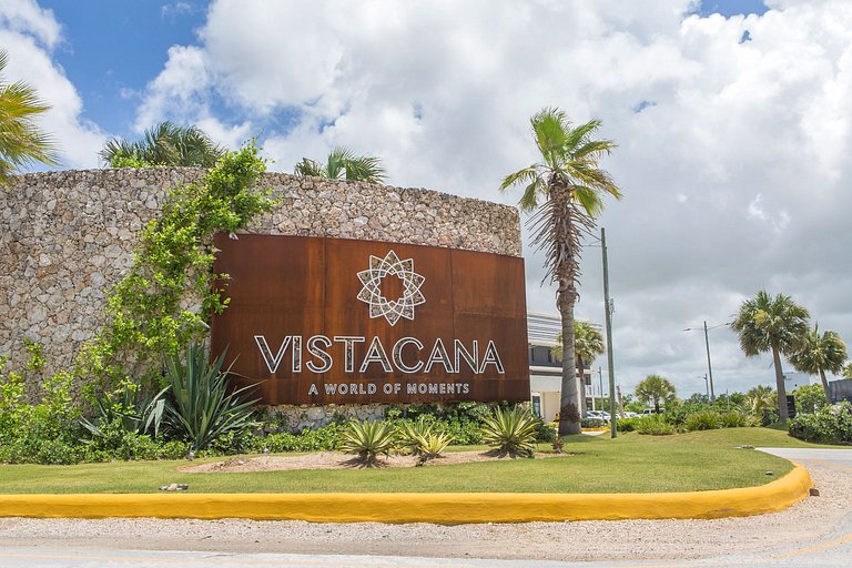 1BR moderno, piscinas, gimnasio y playa artificial