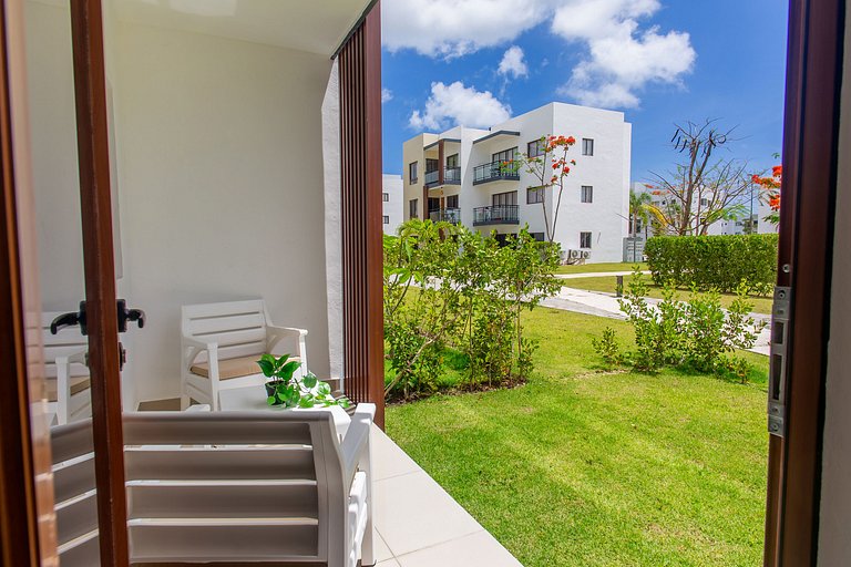 Primer Piso, 4 piscinas, playa cerca y gimnasio