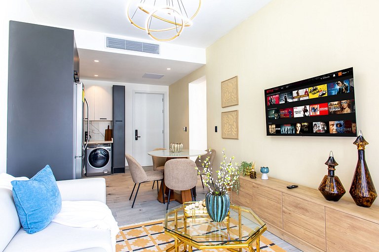 2 habitaciones, piscinas, jacuzzi, gimnasio