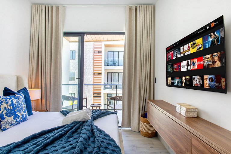 2 habitaciones, piscinas, jacuzzi, gimnasio