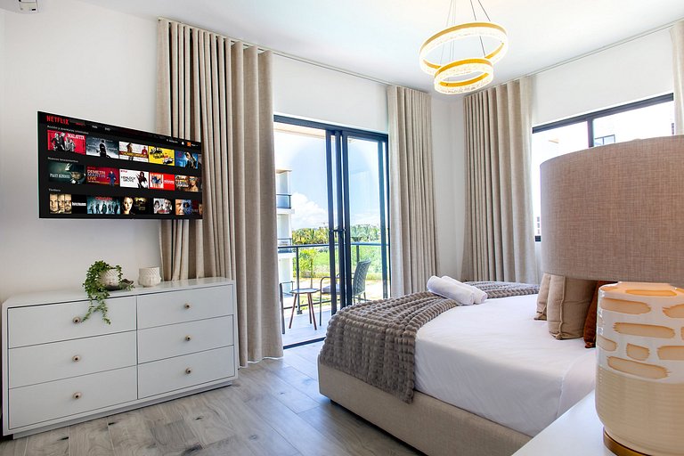2 habitaciones, piscinas, jacuzzi, gimnasio