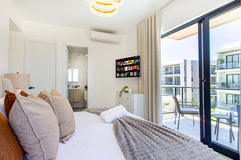 2 habitaciones, piscinas, jacuzzi, gimnasio
