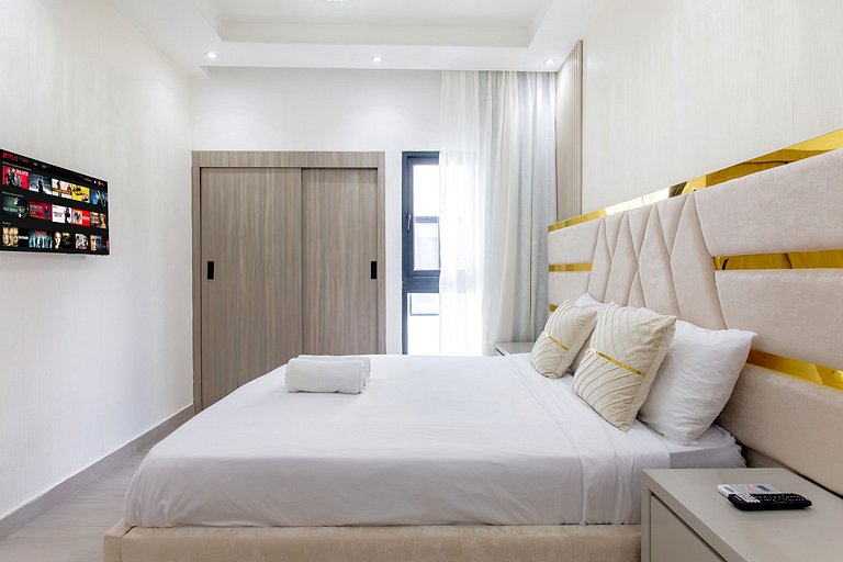 Elegante 1BR en Vistacana piscina gymnasio
