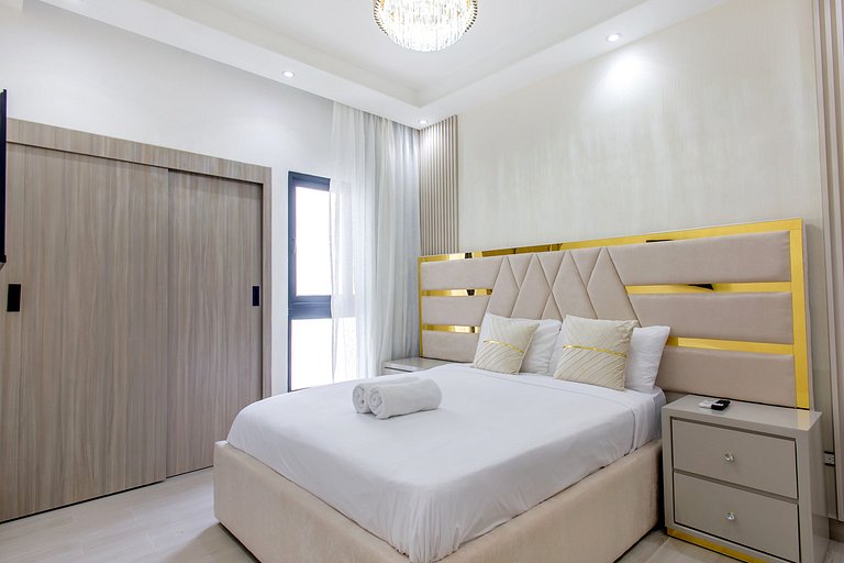 Elegante 1BR en Vistacana piscina gymnasio
