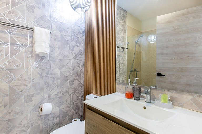 Elegante 1BR en Vistacana piscina gymnasio