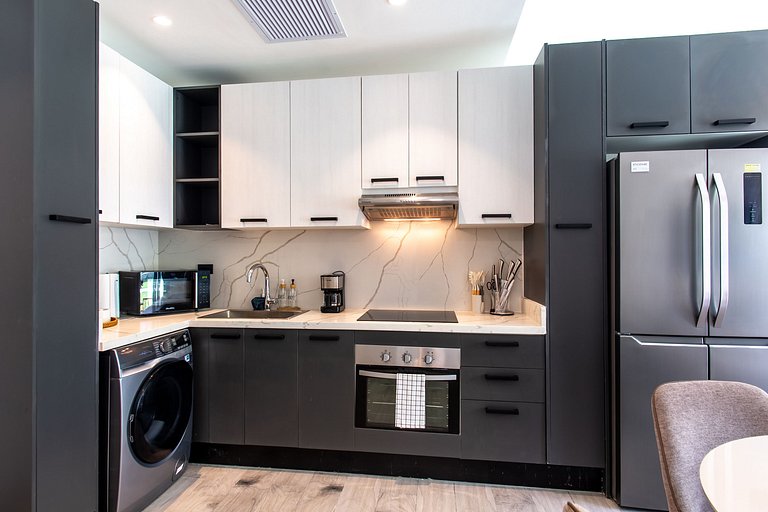 Apartamento en primer nivel con vista a la piscina