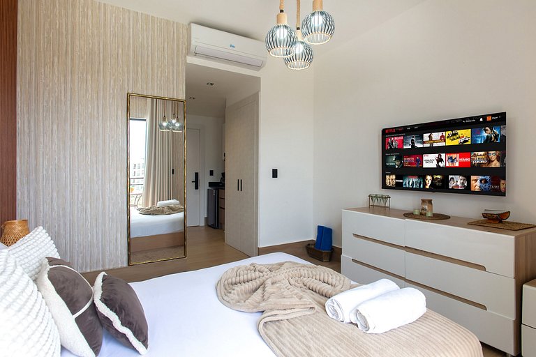Suite cuarto piso vista piscina Downtown
