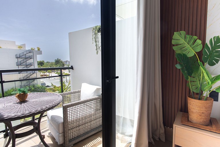 Suite cuarto piso vista piscina Downtown