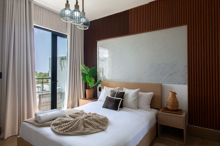 Suite cuarto piso vista piscina Downtown
