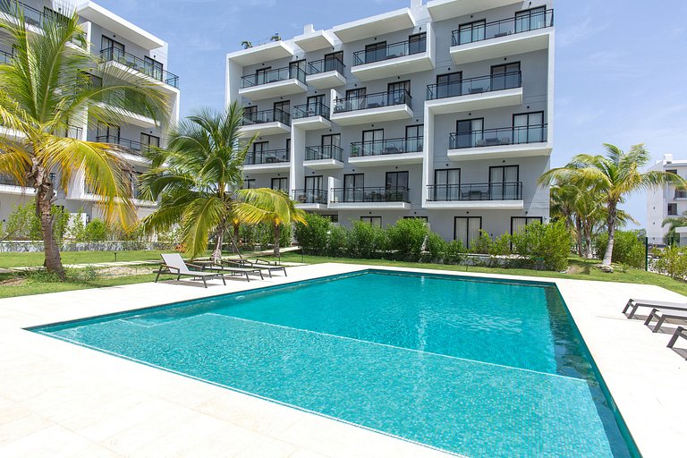 Suite cuarto piso vista piscina Downtown