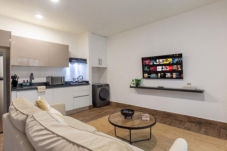 Apartamento en primer piso a 7 minutos de la playa