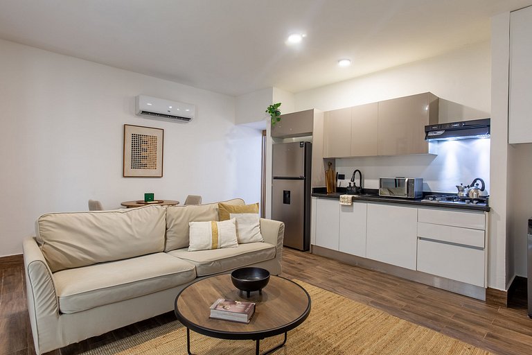 Apartamento en primer piso a 7 minutos de la playa