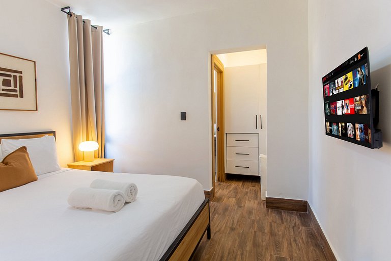 Apartamento en primer piso a 7 minutos de la playa