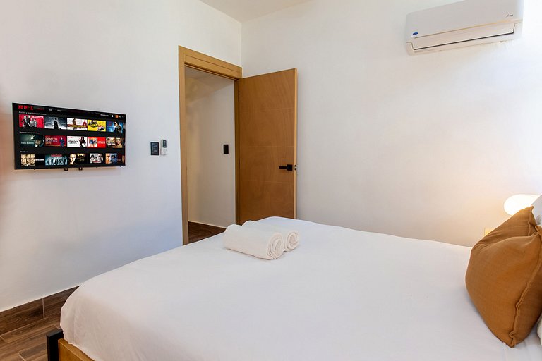 Apartamento en primer piso a 7 minutos de la playa