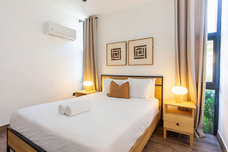 Apartamento en primer piso a 7 minutos de la playa