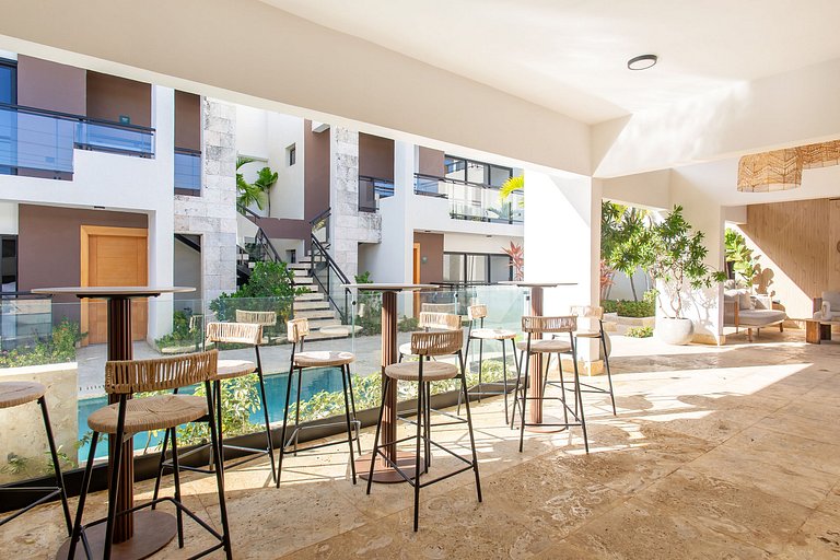 Apartamento en primer piso a 7 minutos de la playa