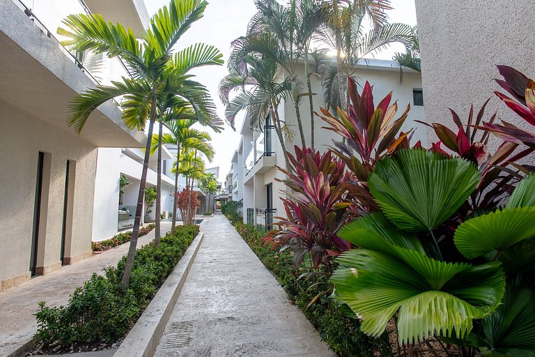 Apartamento en primer piso a 7 minutos de la playa