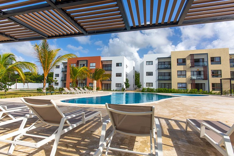 Apartamento 2 habitaciones piscina cerca de playa