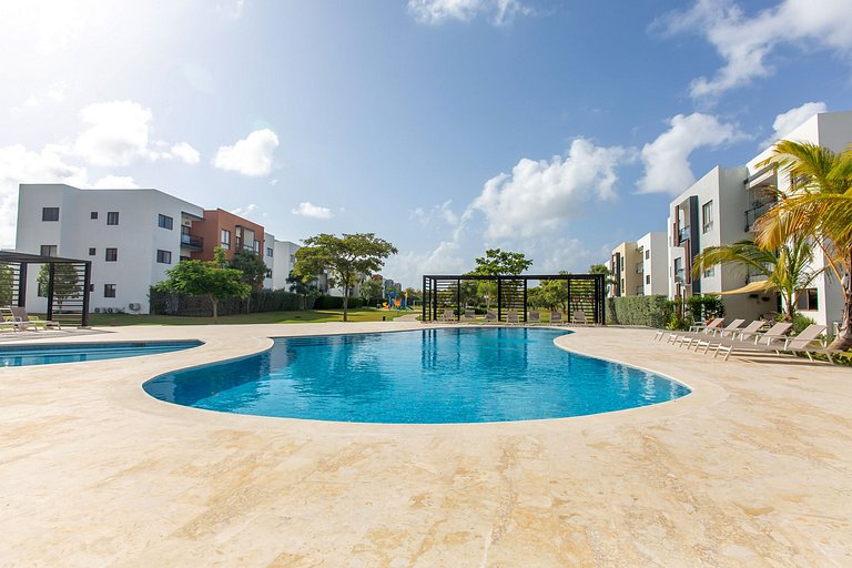 Apartamento 2 habitaciones piscina cerca de playa